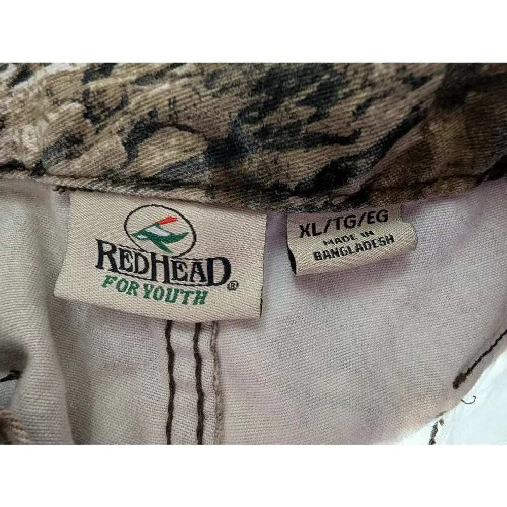 RedHead Youth XL Camouflage Hunting Pants Cargo Outdoor